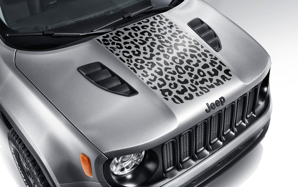 Center hood decal for Jeep Renegade hood graphics kitsv