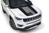 Center hood decal for Jeep Compass Trailhawk hood graphics kits