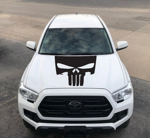 Center Hood Punisher decal for Toyota Tacoma TRD Sport Sticker Graphics