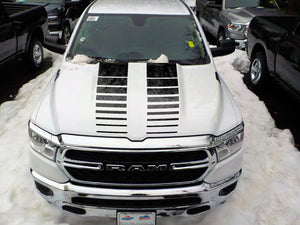 Hood Cowl graphics for Dodge RAM the all-new 2019 sticker, decals kit