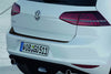 Volkswagen Golf MK7 2014 Rear bumper protection decal, protector sticker