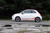 Fiat 500 ABARTH Checkered Flag Decal side Graphics stripes