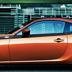 Toyota GT86 side stripes carbon decal door panel 3D Carbon graphics