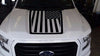 Ford F-150 2015-2018 USA Flag hood graphics side stripe decal sticker