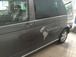 Volkswagen T5 Multivan PanAmericana - side stripe decal graphics sticker