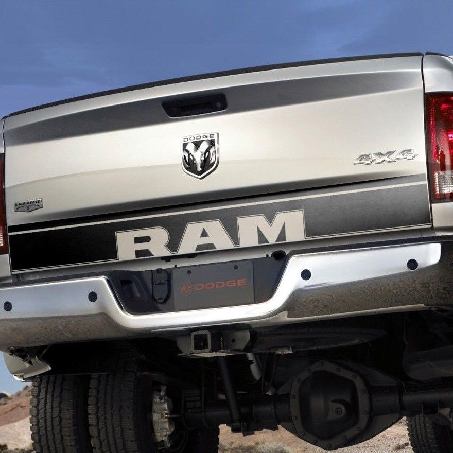 Dodge Ram 1500 Truck Tailgate Accent Vinyl Graphics stripe decal
