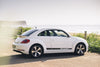 Volkswagen Beelte 2012-2018 Kafer Graphics side stripes decal porsche script