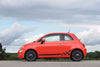 Fiat 500 ABARTH Checkered Flag Decal side Graphics stripes