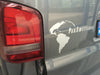 Volkswagen T5 Multivan PanAmericana - side stripe decal graphics sticker