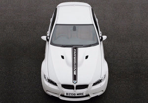 BMW 3 Series E92 hood graphics stickers decals M SPORT M Performance 2016 M Tech