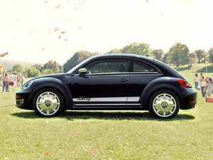 Volkswagen Beetle 2011-2018 Stripe Graphics Decals Bug porsche style
