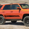 Toyota 4Runner TRD PRO style graphics side stripe decal