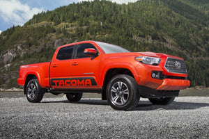 Toyota TACOMA 2016 TRD sport side stripe graphics decal