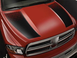 Hood Cowl Graphic Decals for Dodge RAM 1500 Decals