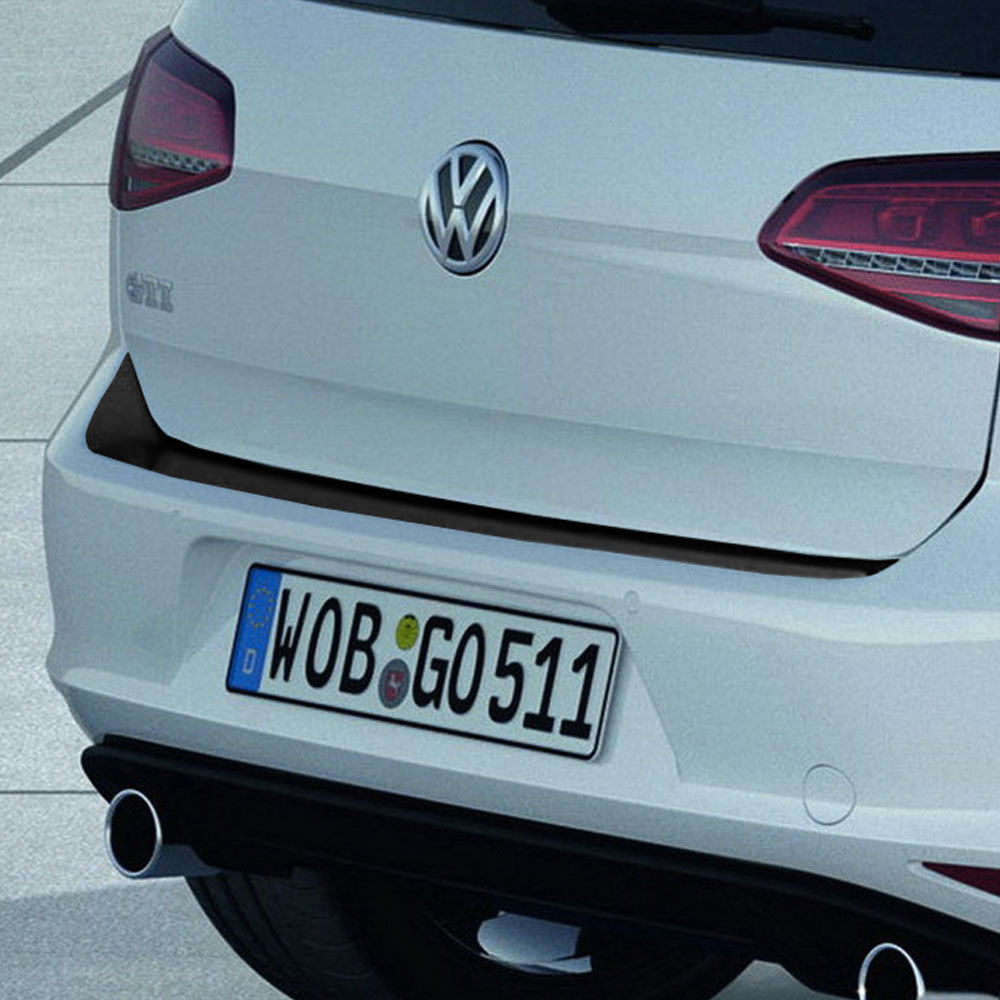 Volkswagen Golf MK7 2014 Rear bumper protection decal, protector sticker