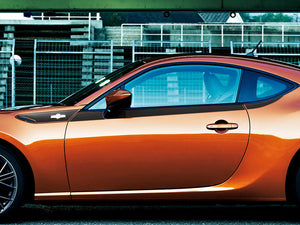 Toyota GT86 side stripes carbon decal door panel 3D Carbon graphics
