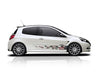 Renault Clio MK3 side stripe graphics decal sticker style 2