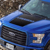 Ford F-150 2015-2018 hood graphics side stripe decal Ford Performance