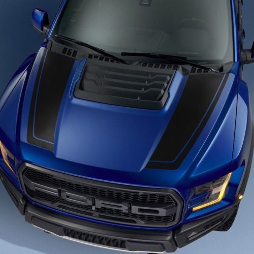 Ford F150 Raptor 2017-2018 hood graphics package kit decal sticker - 7