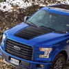 Ford F-150 2015-2018 hood graphics side stripe decal Ford Performance