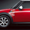 BMW Mini Cooper R55 R56 R57 A Panel Not Normal Decal Sticker Graphics