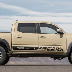 Toyota TACOMA 2016 TRD PRO Wild graphics Side stripe decal