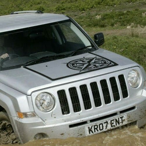 Hood decal for Jeep Patriot graphics kits decals sticker