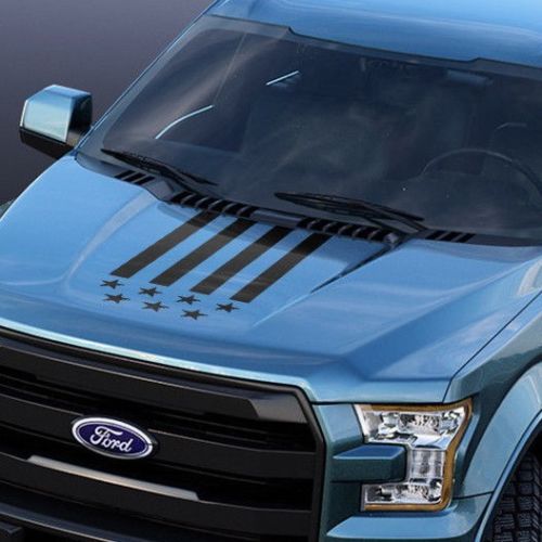 Ford F-150 2015-2018 USA hood graphics stripe decal Ford Performance