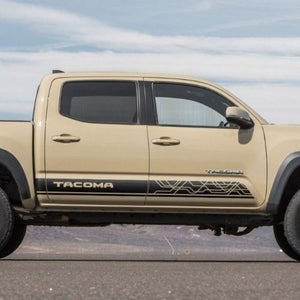 Toyota TACOMA 2016 TRD sport style graphics Side stripe decal