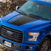Ford F-150 2015-2018 hood logo graphics stripe decal Ford Performance