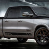 Dodge the all-new 2019 RAM 1500 side graphics stripe decal style
