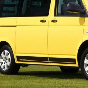 Volkswagen T5 bus California - side stripe decal graphics sticker